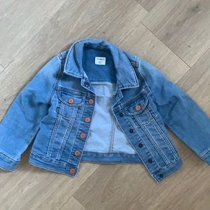Gap toddler girls jean jacket